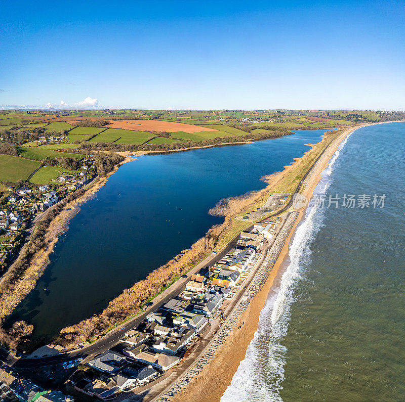 Torcross到德文郡的Slapton Sands